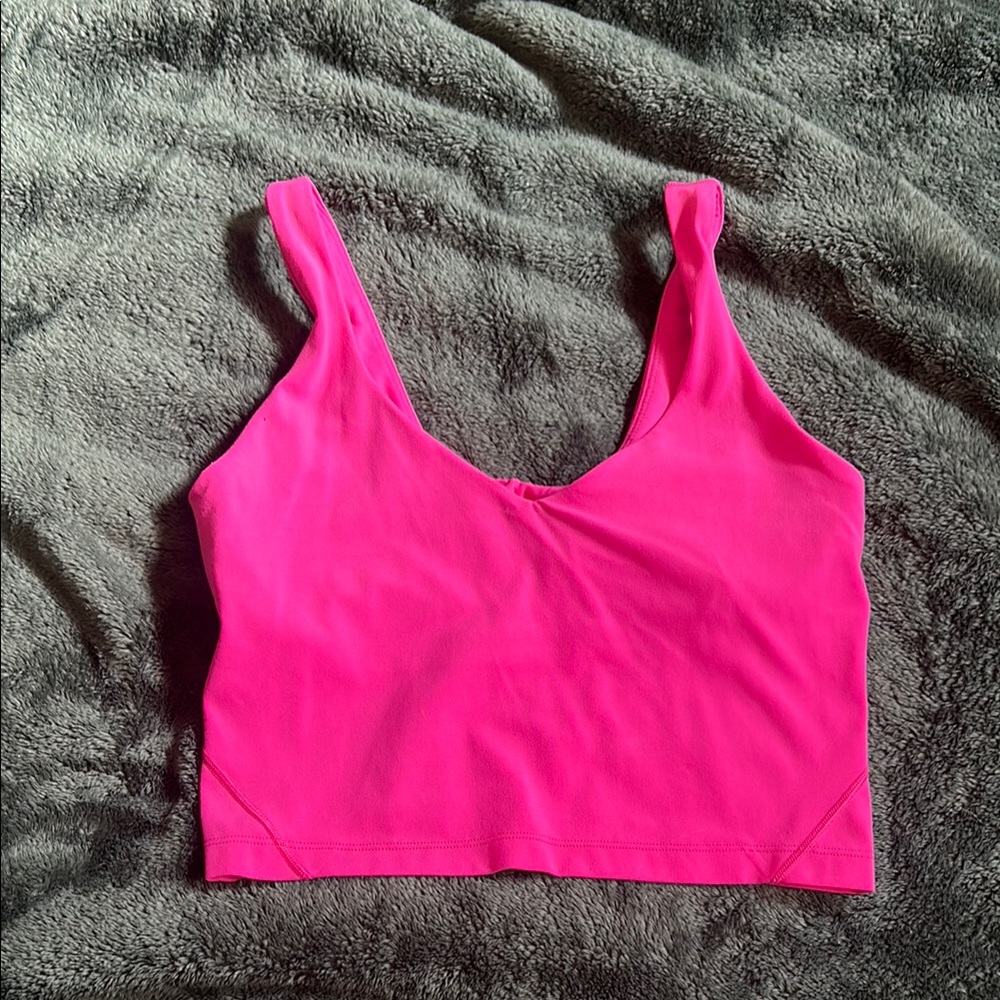 Pink Lululemon Align Tank Top